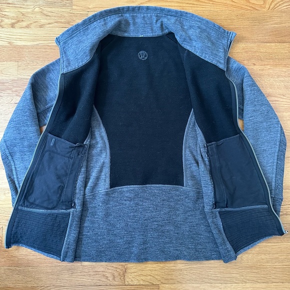 Lululemon Radiant Jacket Size 10 Dark Gray - Picture 7 of 12